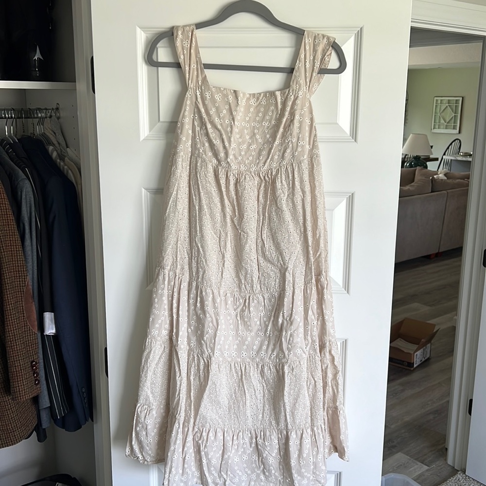 Vintage Gemko Cotton Eyelet Dress